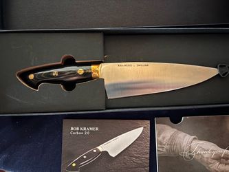 Bob Kramer Zwilling Carbon 2.0 8” Chef’s Knife — Brand New