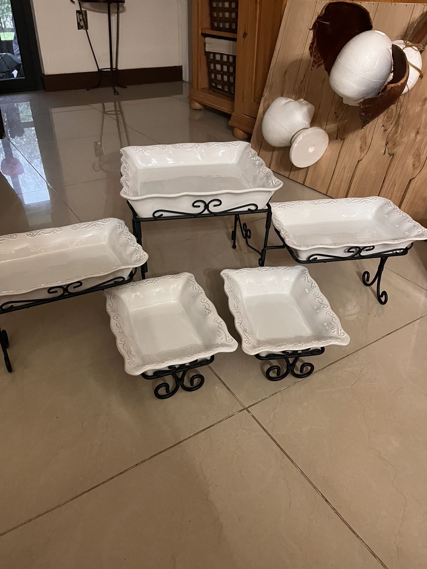 5 Tier Buffet Server