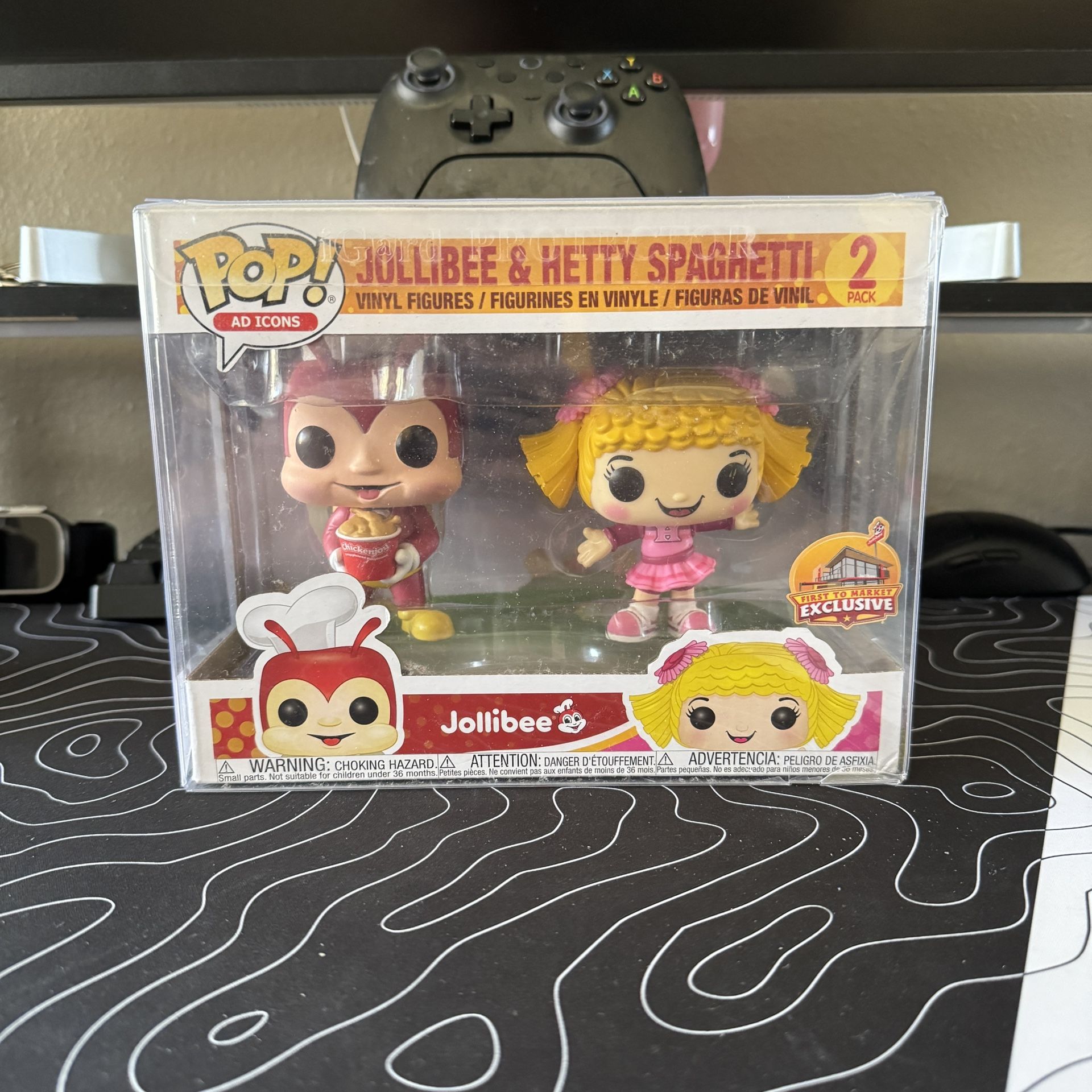 Limited Edition Jollibee And Hetty Funko Pop