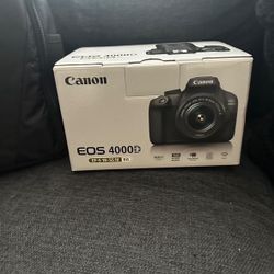 Canon EOS 4000D Camera + Equipment 