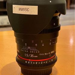 Rokinon cine lenses