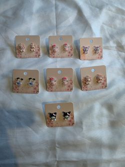 Sanrio earrings
