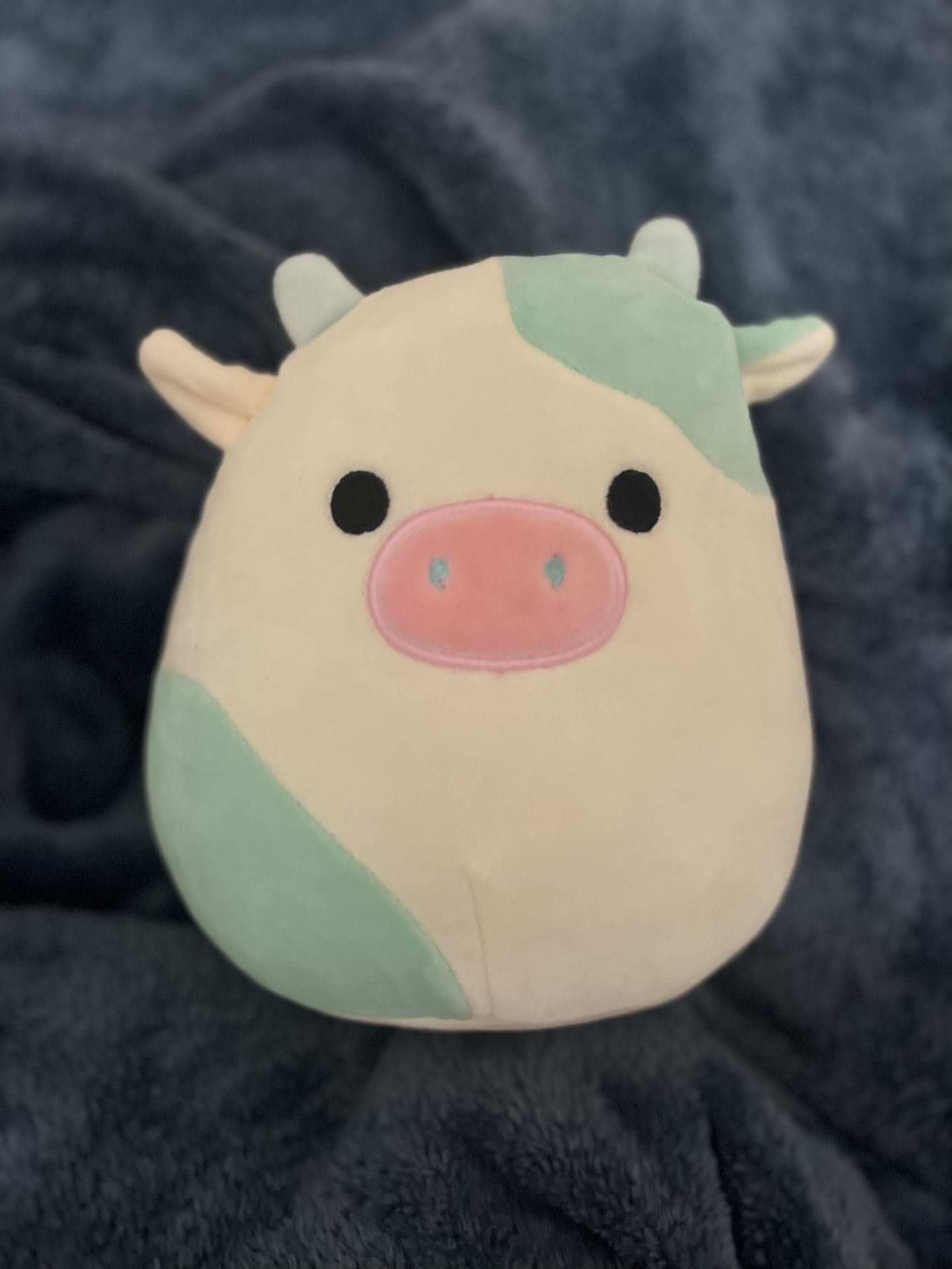 Belana Squishmallow Blue Cow 7.5 Inch