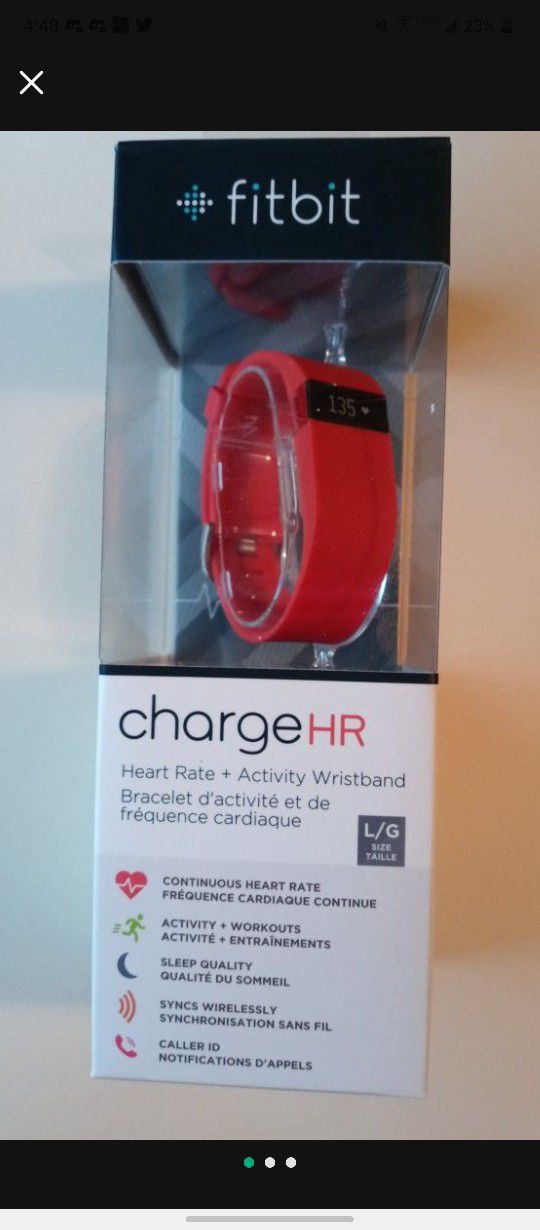 chargeHR Fitbit