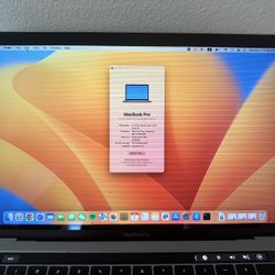 For Parts Apple 2019 MacBook Pro with 2.4 GHz, i5, 13.3-inch, 8GB RAM, 256GB SSD