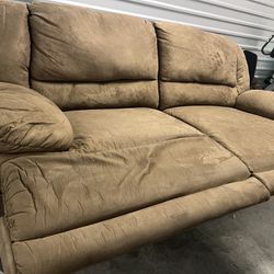 Recliner Sofa And Wedge 
