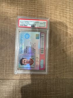 2019 Panini Contenders Trae Young License to Dominate PSA 10