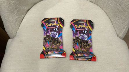 Pokémon TCG Mega Evolution Pitch Black Booster Packs x2