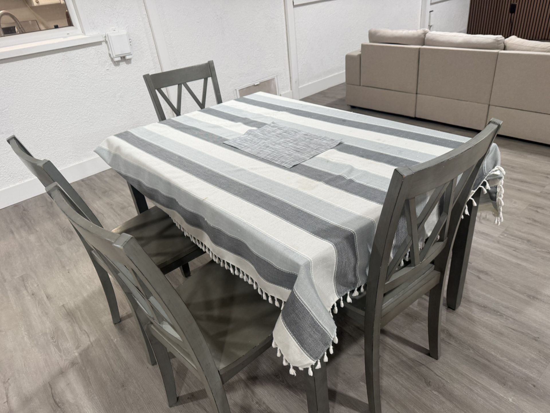 Dining Table Set With Bench