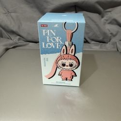 Pop Mart Labubu The Monsters Pin for Love Series Vinyl Plush Pendant (N-Z) Single Blind Box