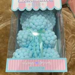 Marshmallow Bear. Light Blue.