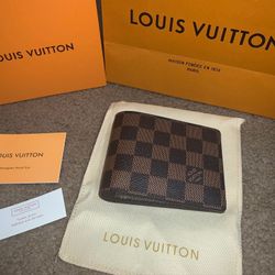 Brown Damier Wallet 