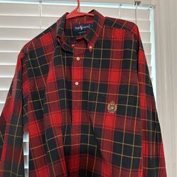 Men’s Xl Ralph Lauren Button Down Shirt