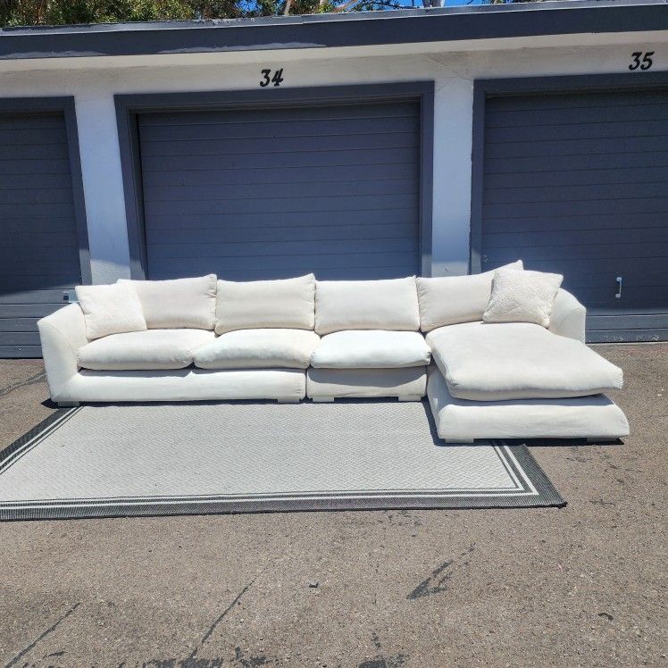 Mario Capasa Beige Sectional Couch