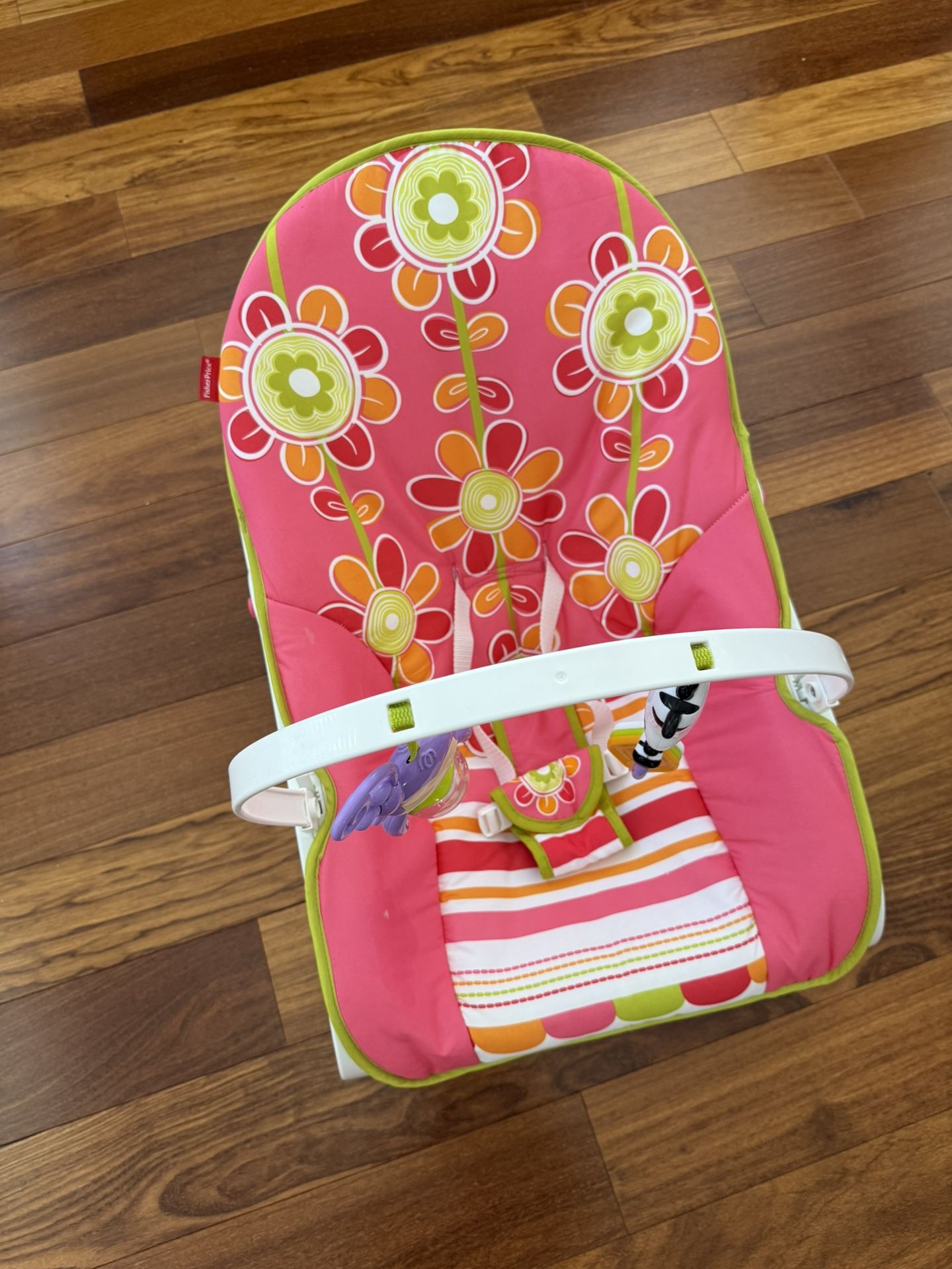 Hasbro Infant-to-Toddler Rocker (Floral Pink)
