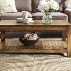 38in Coffee Table Soild Wood New 