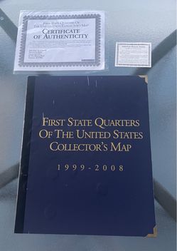 Quarters First State Collector Map