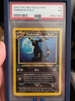 Neo Discovery Umbreon psa 7