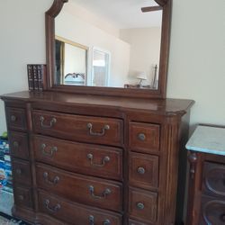 Chest Of Drawers With Mirror Solid Wood