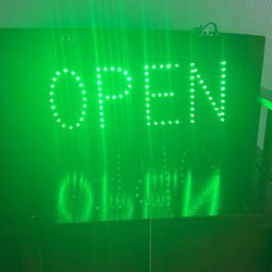 Open Sign Use It For Your Store Front