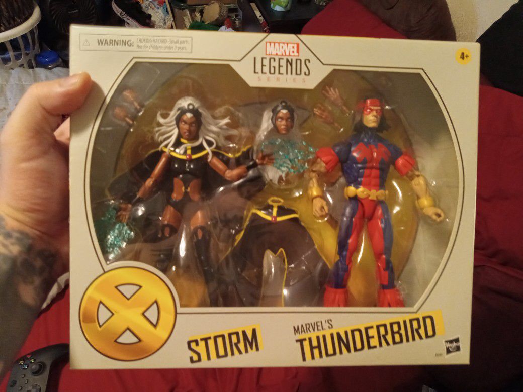 Marvel Legends Storm And Thunderbird 2 Pack