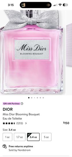 Miss Dior Blooming Bouquet 3.4oz