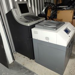 2 Cummins Allison Coin Counter Sorter Machines Both In Perfect Working Condition 