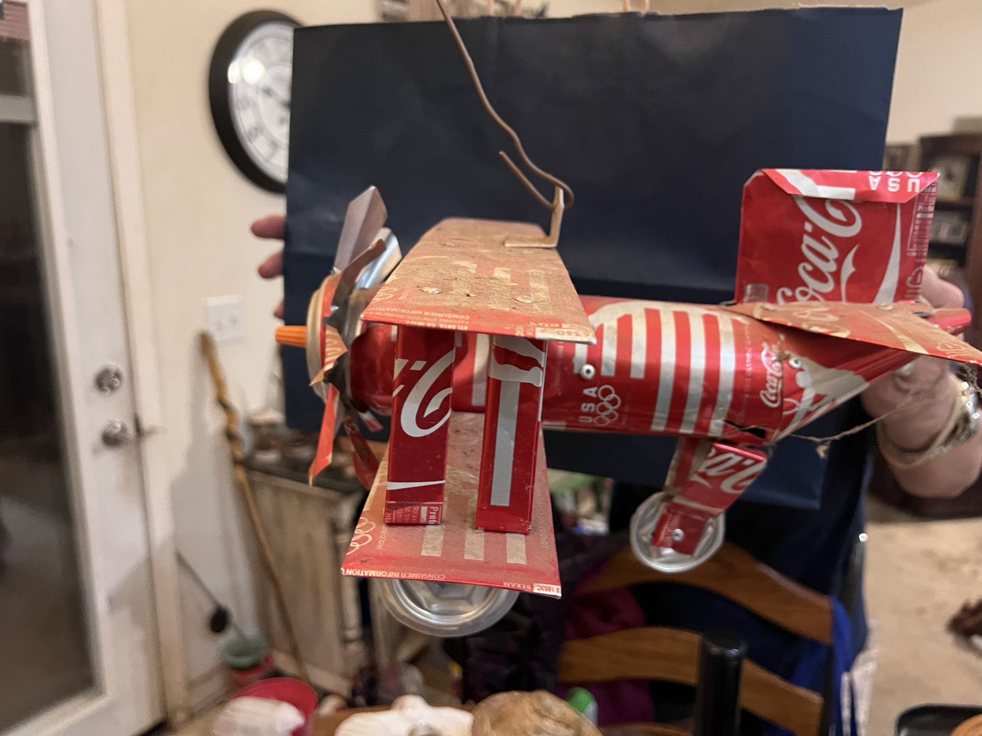 Coke Can Biplane