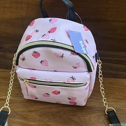 Claire’s Strawberry Backpack 