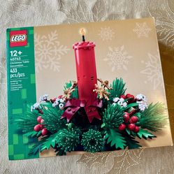 LEGO 40743 Christmas Candle Holiday Table Decoration Botanical New Sealed