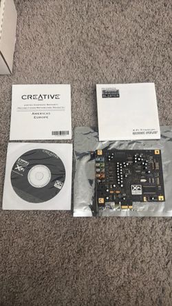 Sound Blaster X-Fi Titanium PCIe Sound Card (SB0880)