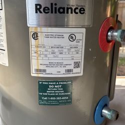 Reliance hot Water Heater