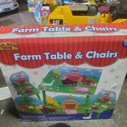 Homeware Farm Table & Chairs