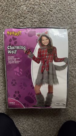 Charming Wolf Costume Youth 12-14