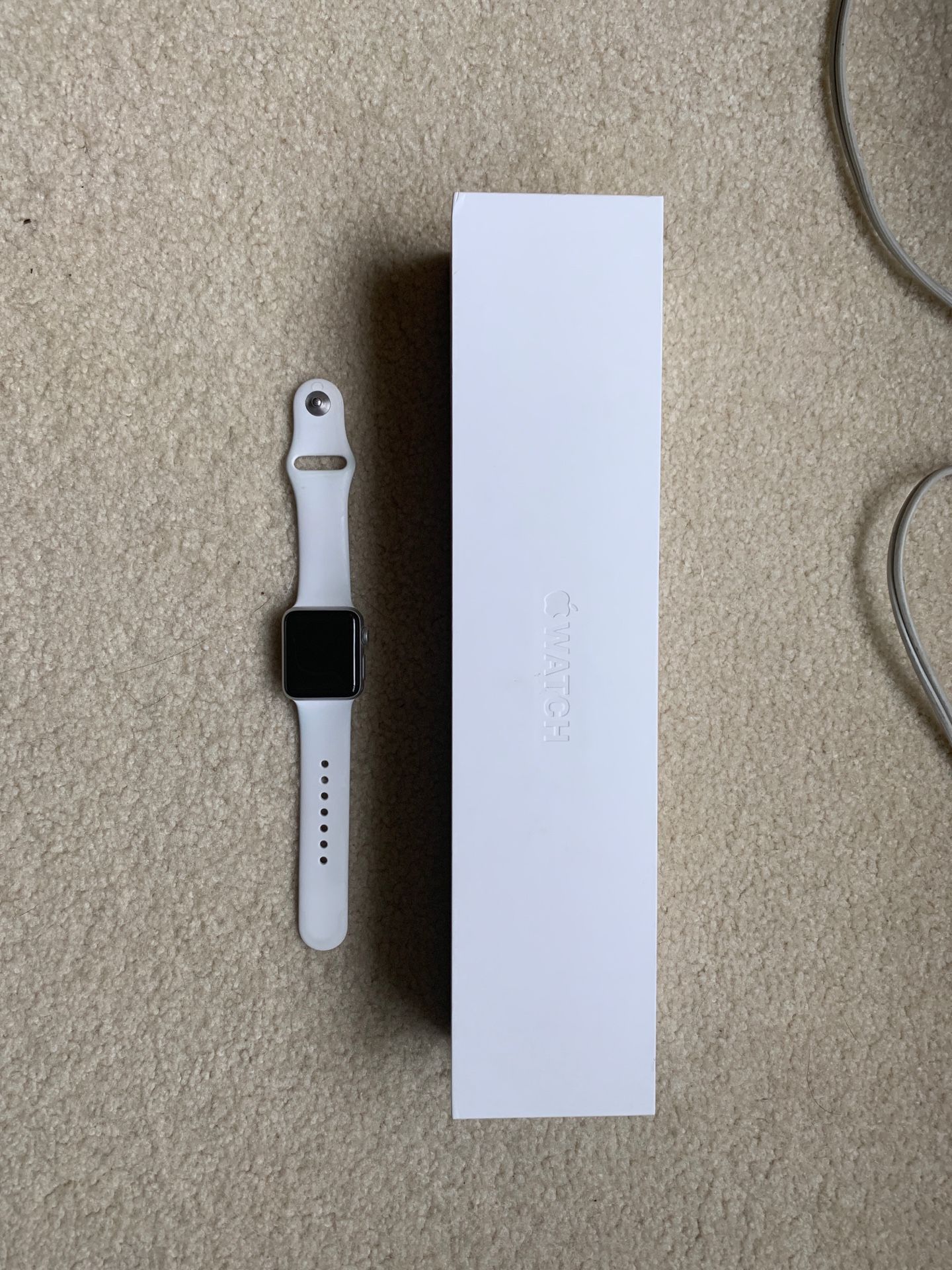 Apple Watch Series 2 38mm Silver - including box and accessories