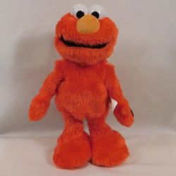 ELMO SLIDE Electronic SESAME STREET Dancing Plush Toy Spanish English Modes