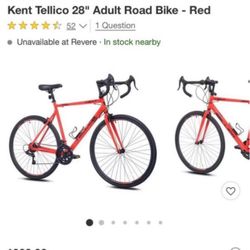 Kent Tellico 28" Adult Road Bike - Red