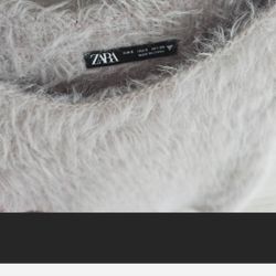 Zara Grey Blouse