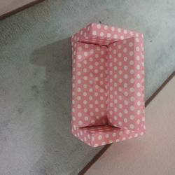 Pink Polka Dot Toddler Couch/ Bed