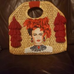 Gorgeous FRIDA KHALO  bag With Real  swarovski crystals ‼️