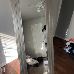 Large standing mirror