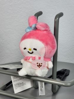 4" Kanahei X Sanrio My Melody Usagi Keychain Charm Plush