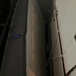 Casper Twin Mattress + Metal Bed Frame – Great Condition 