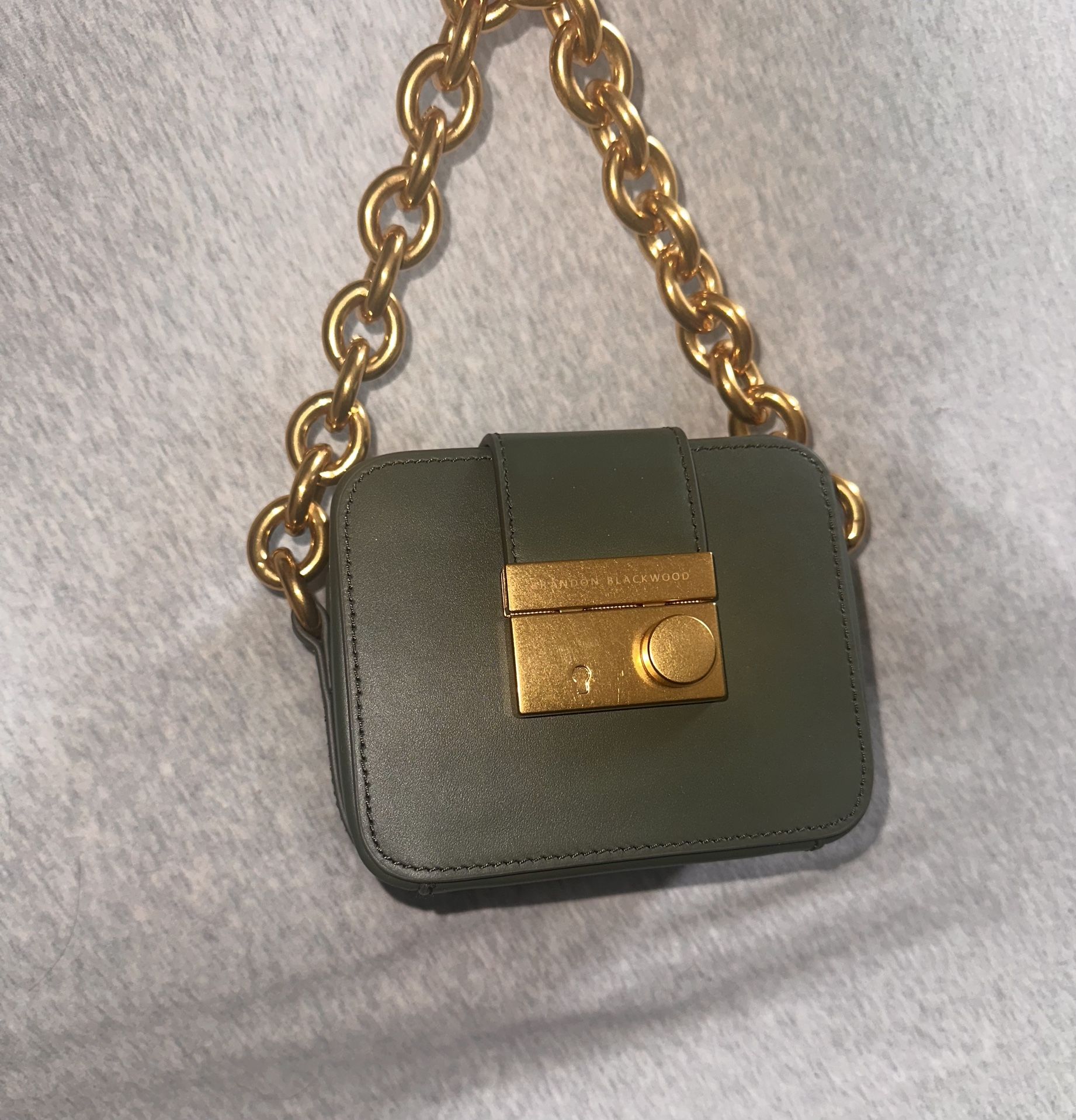 Brandon Blackwood - Moss Green Leather