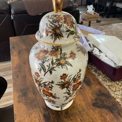Gorgeous, Genuine Japanese Jar or Urn