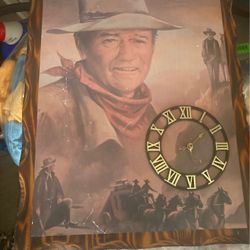 John Wayne Clock 