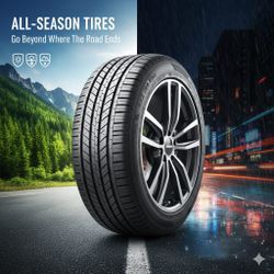One Tire. Every Season.
 Why swap tires every time the weather changes? Our premium All-Season treads are engineered for grip in the rain and stabilit