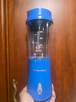 Hamilton Beach 14 oz Monaco Blue Blender Travel