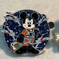 Mickey Mouse Pins (x2)