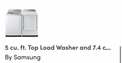 Washer/Dryer combo